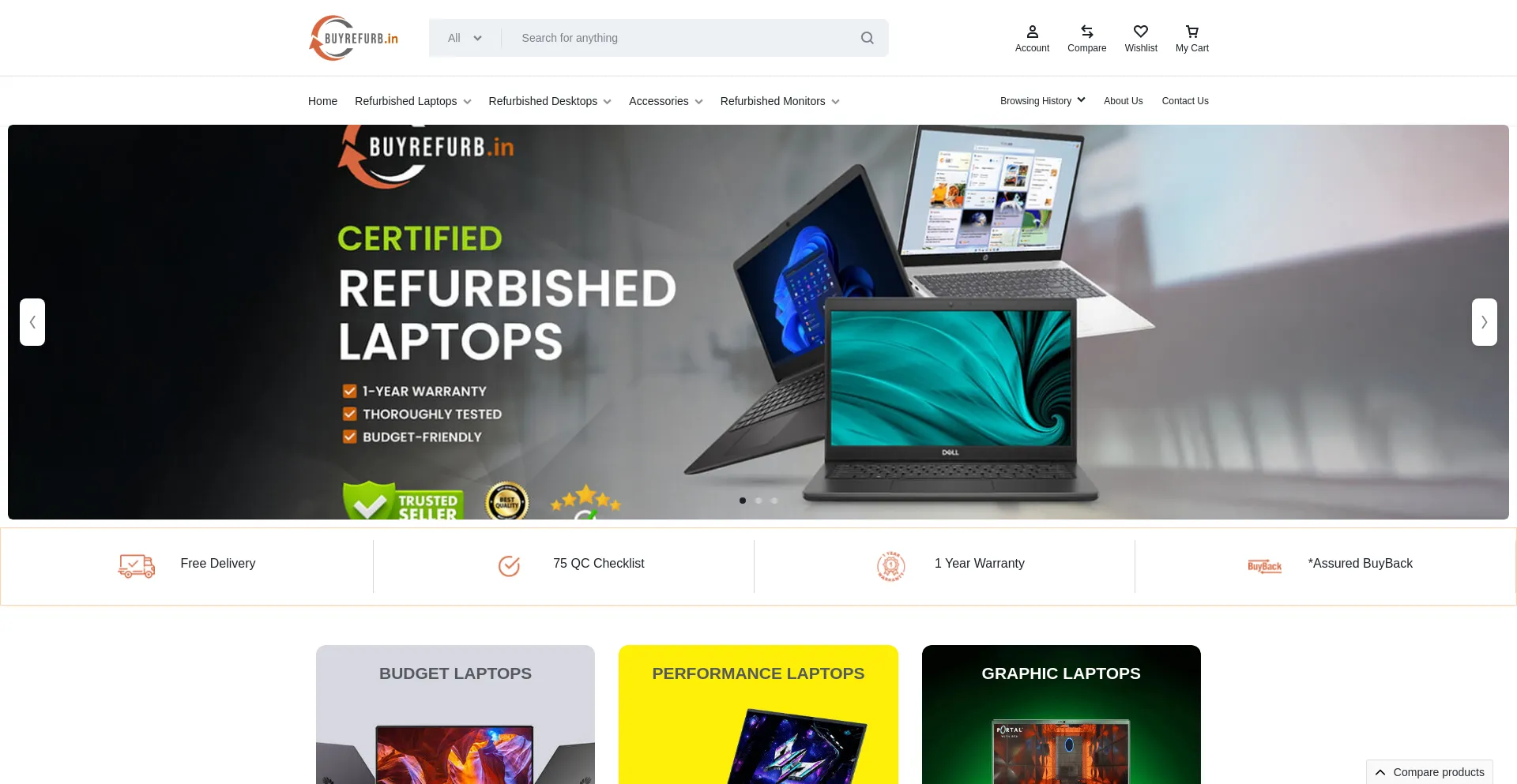 Buyrefurb.in Screenshot