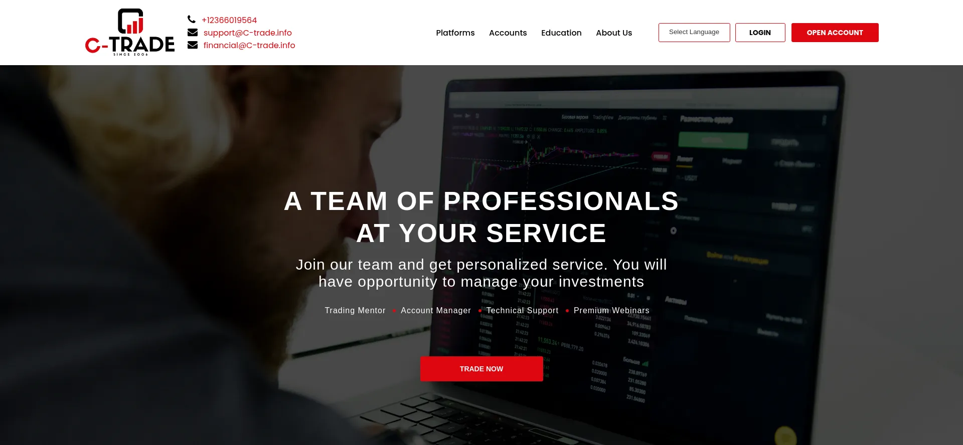 C-trade.info é Seguro e Confiável?