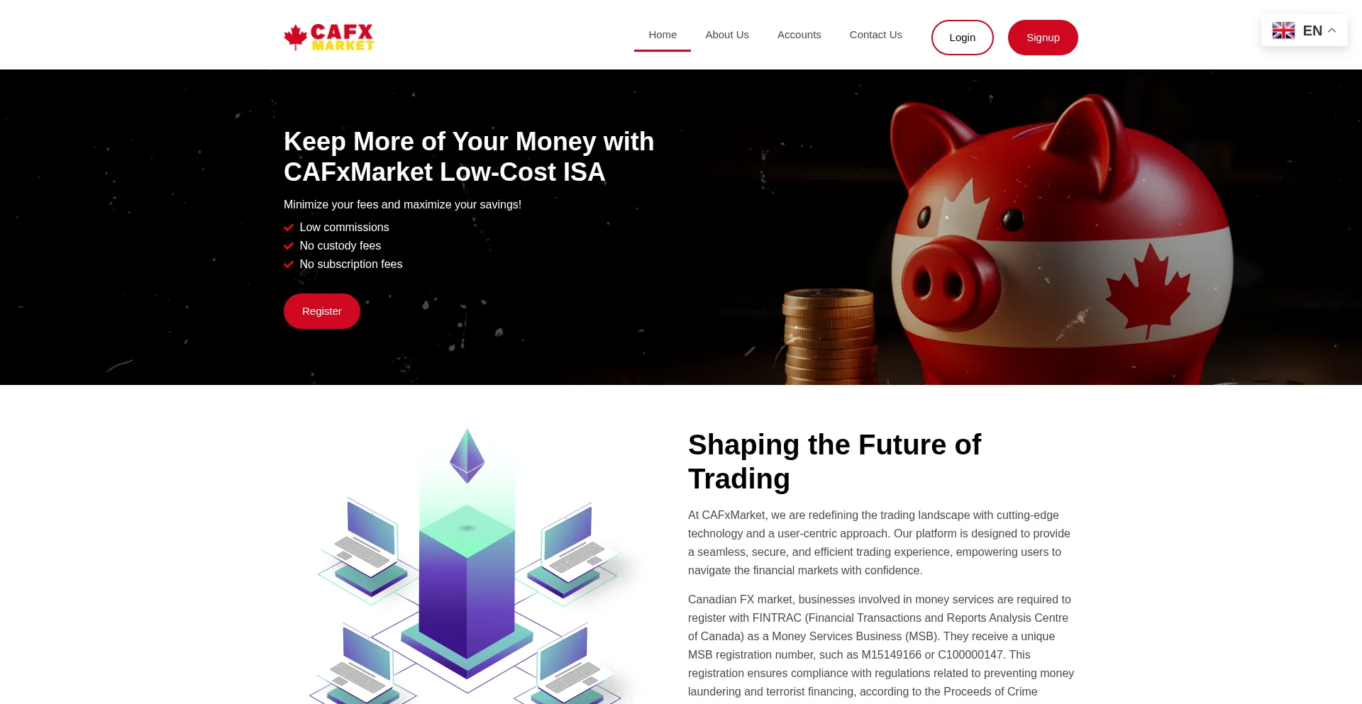 Cafxmarket.io é Seguro e Confiável?