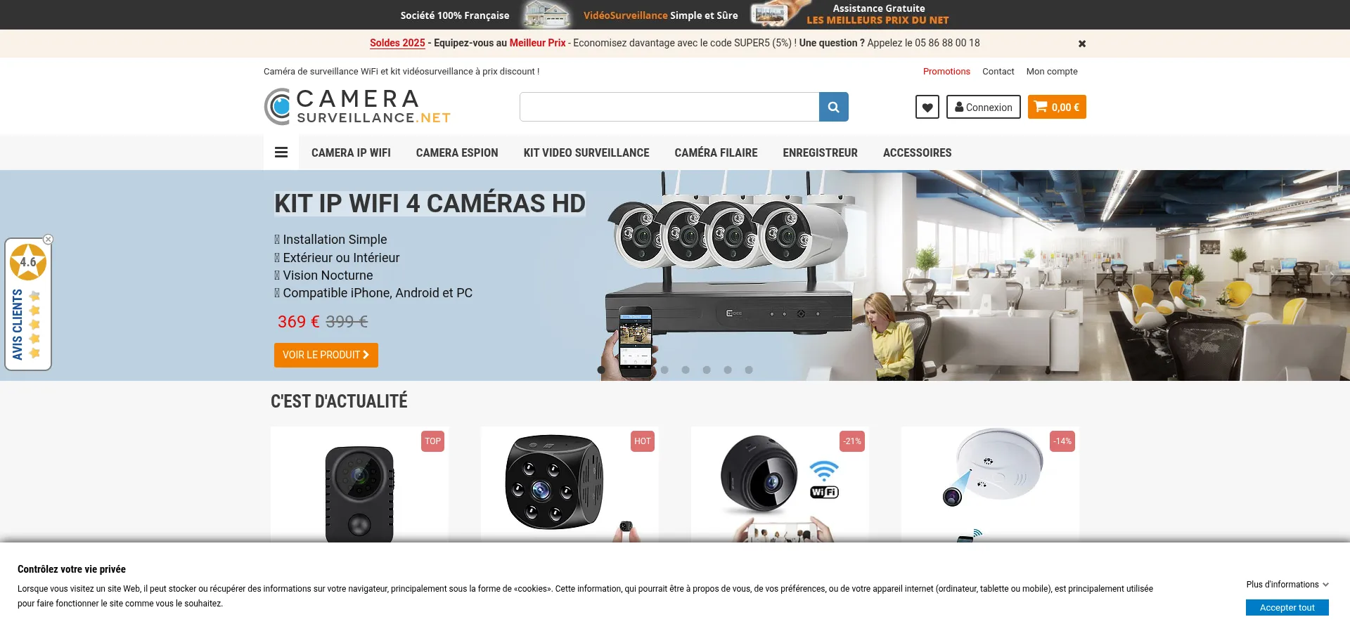 Camerasurveillance.net é Seguro e Confiável?