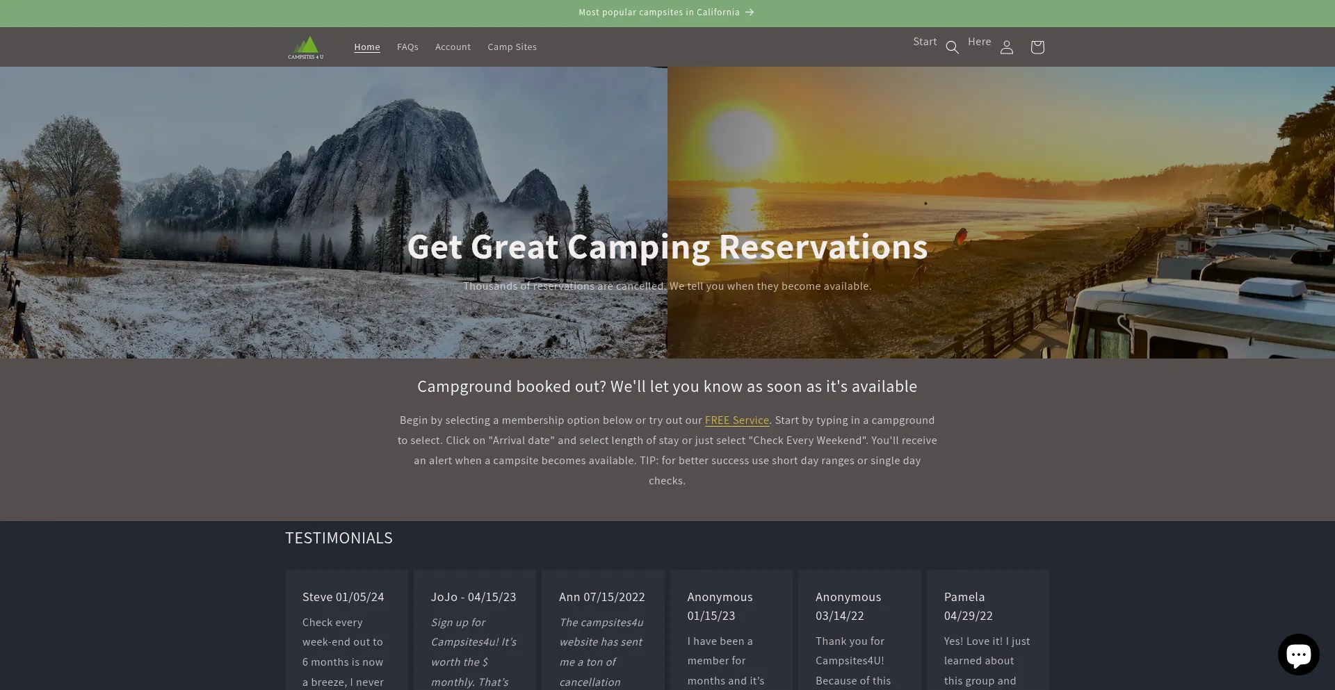 Campsites4u.com