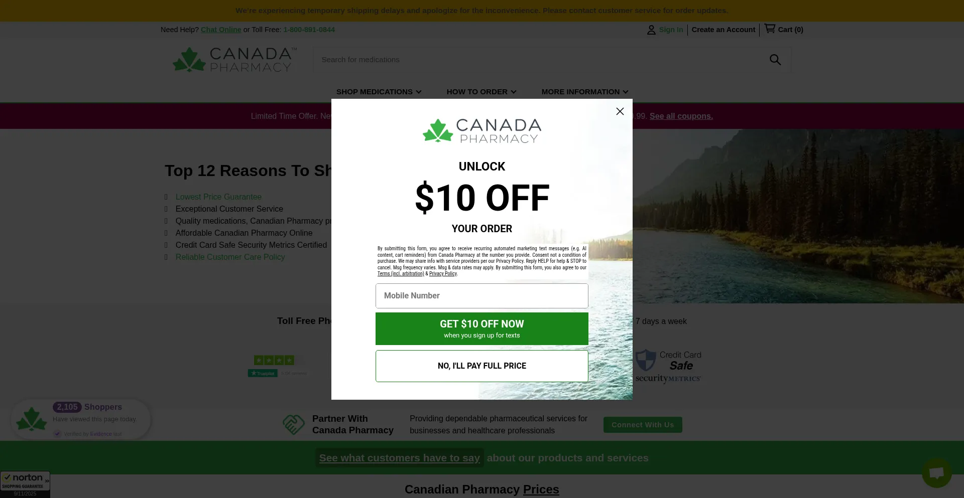Canadapharmacy.com é Seguro e Confiável?