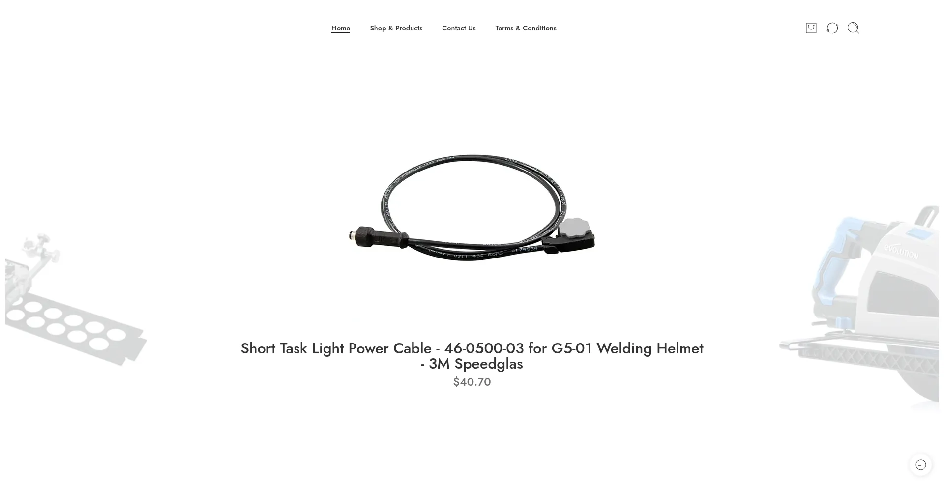 Website screenshot of Canadaweldingsupplyh.shop