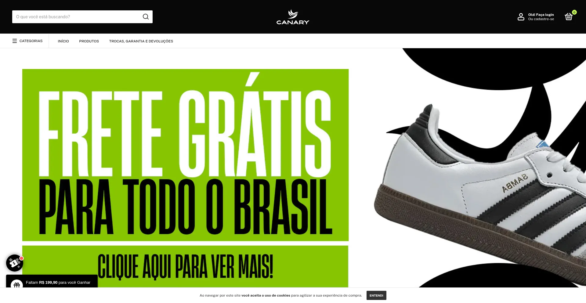 Canaryloja.store é Seguro e Confiável?