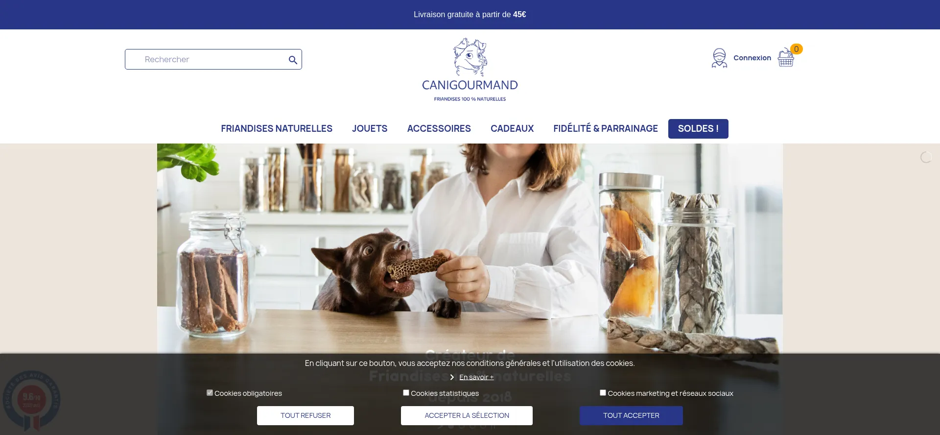 Canigourmand.com é Seguro e Confiável?