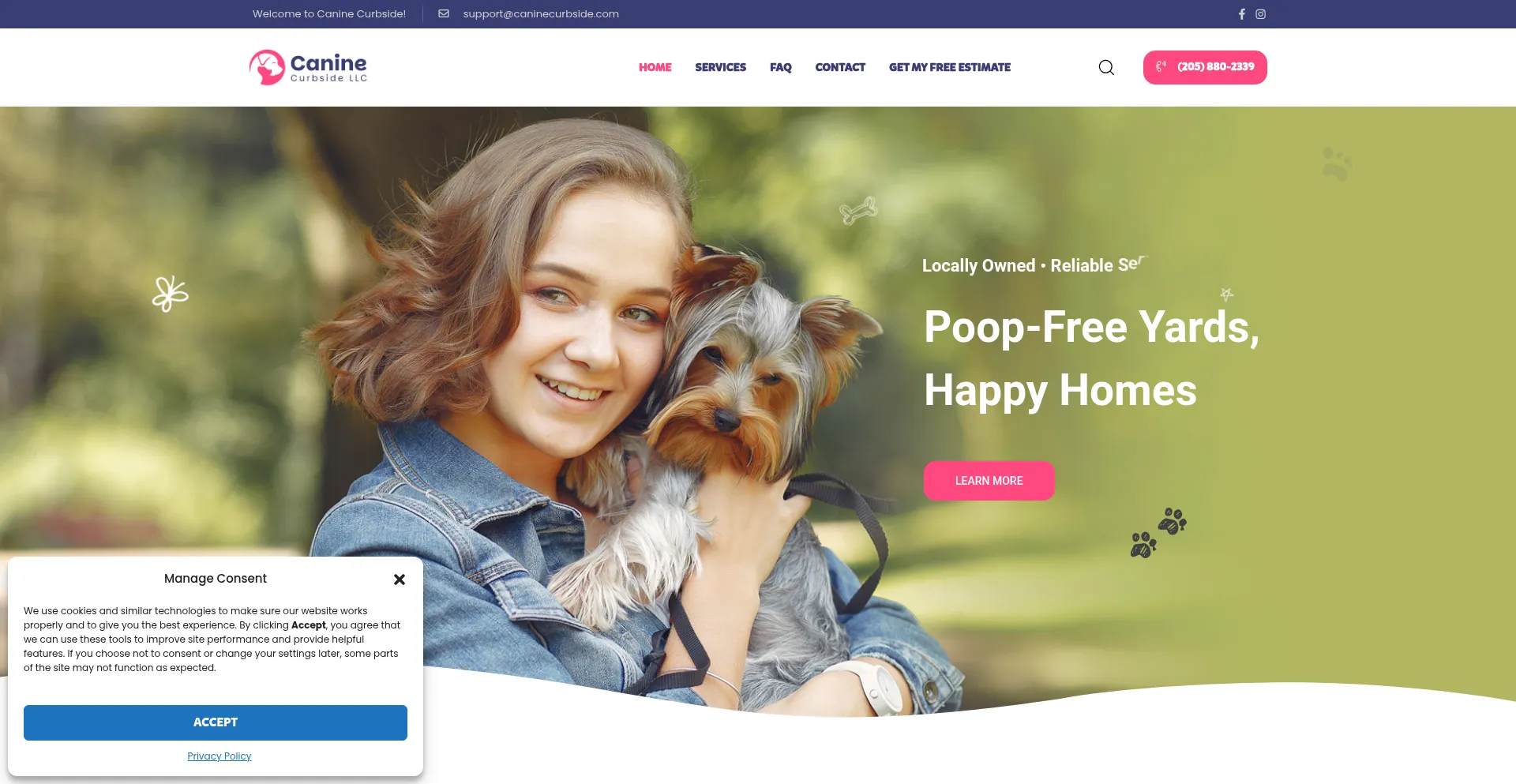 Caninecurbside.com é Seguro e Confiável?