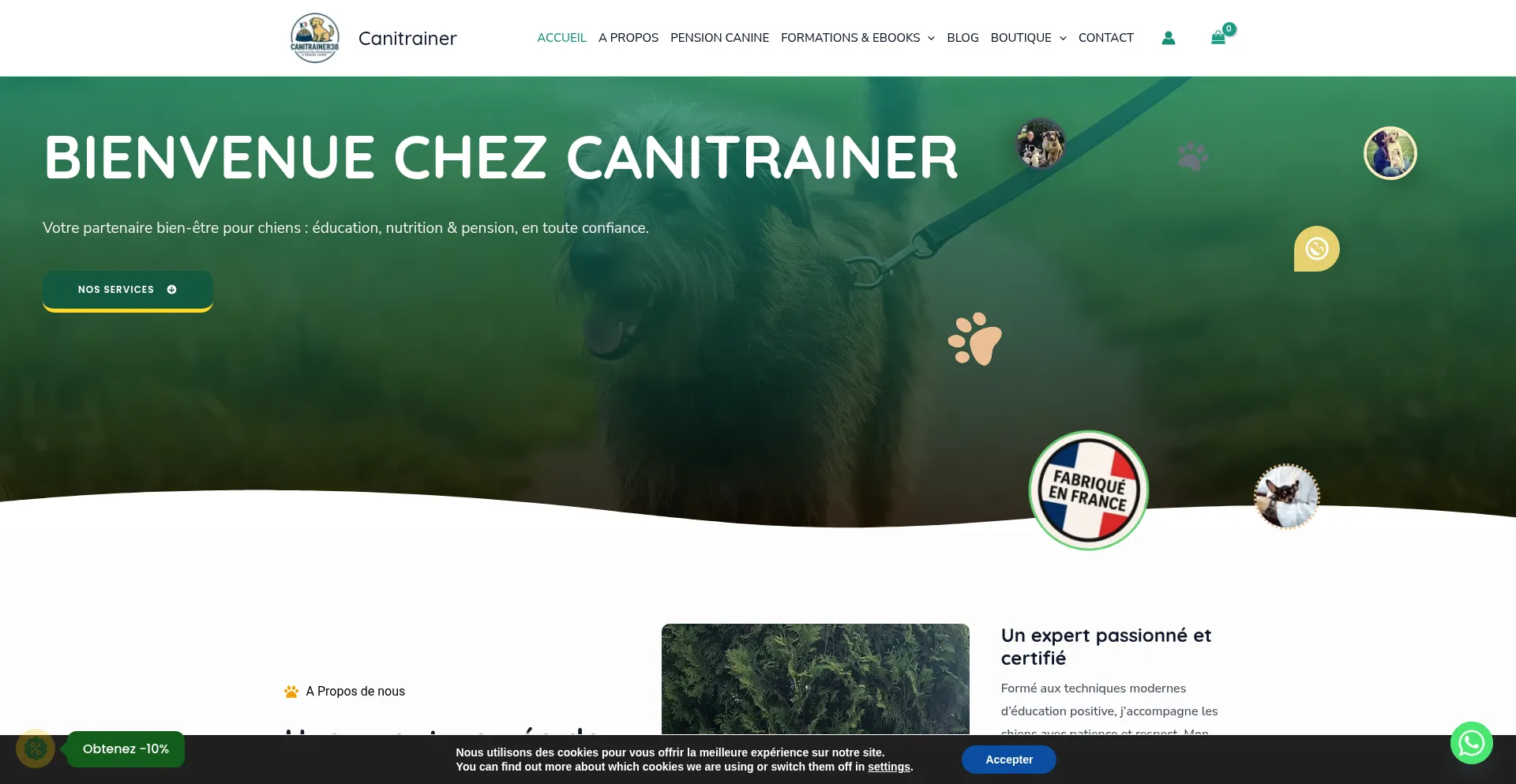 Canitrainer38.fr é Seguro e Confiável?