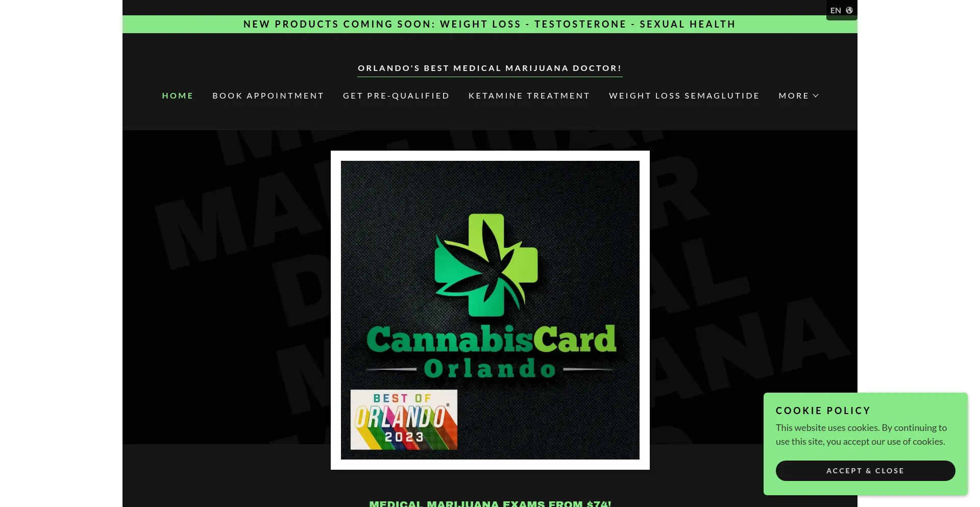 Cannabiscardorlando.com é Seguro e Confiável?