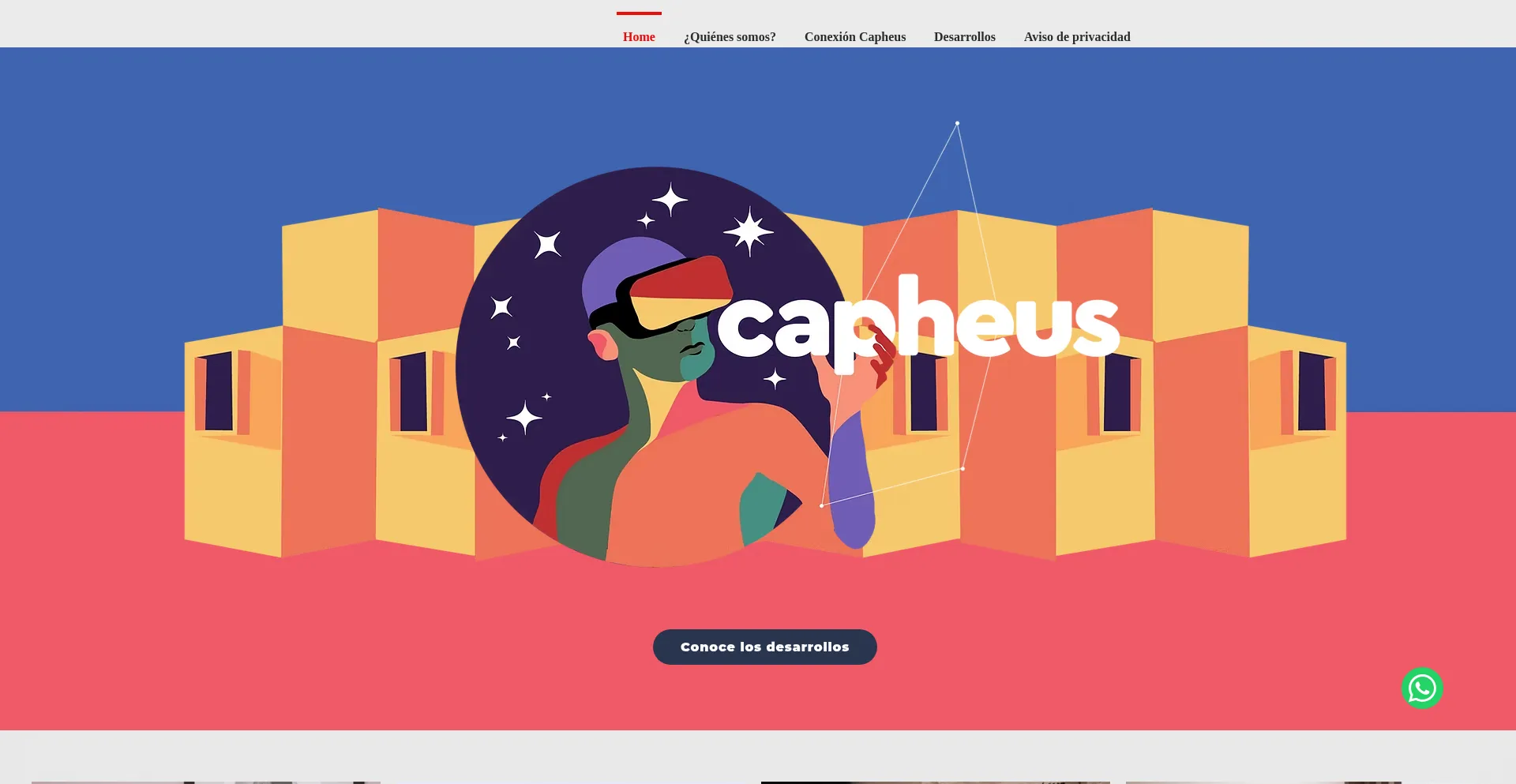 Website screenshot of Capheusrealty.com