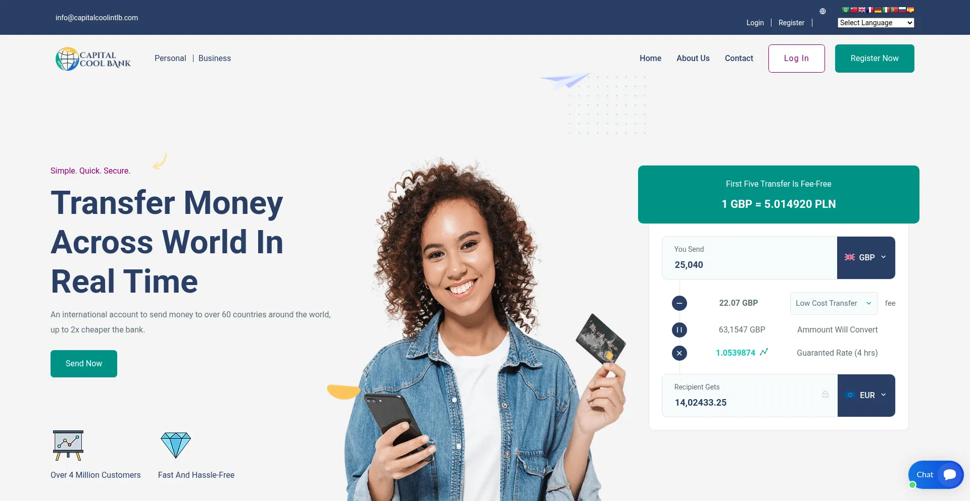Capitalcoolintlb.com é Seguro e Confiável?