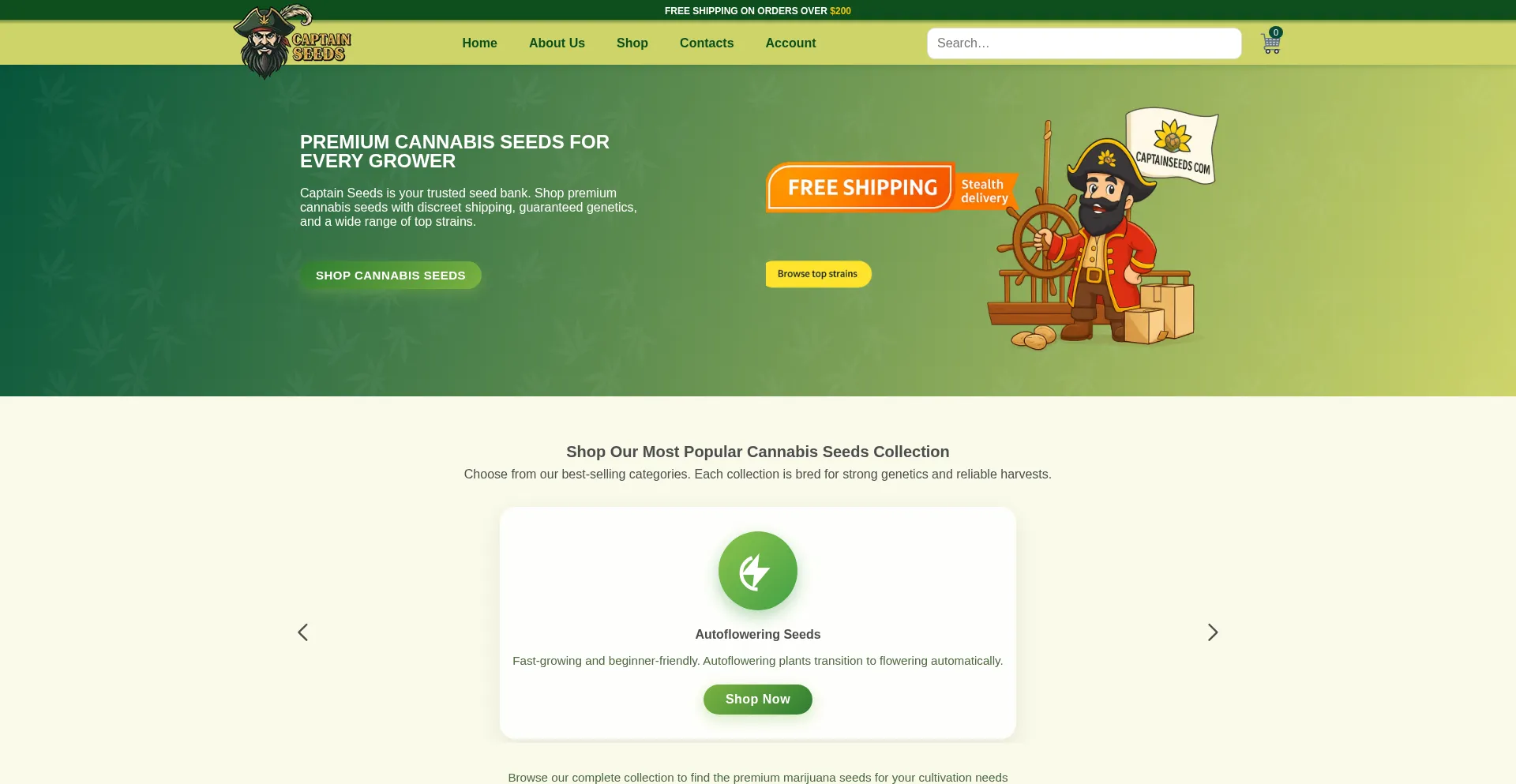 Captainseeds.com é Seguro e Confiável?