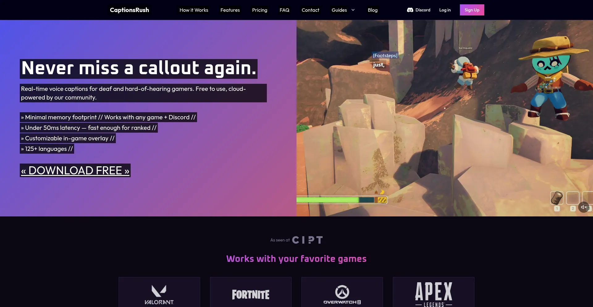 Captionsrush.com