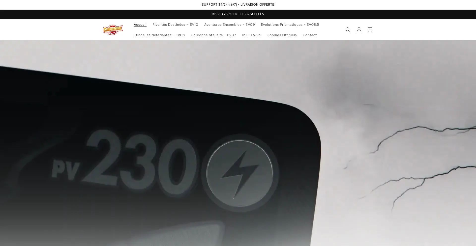 Website screenshot of Carchacrok.com