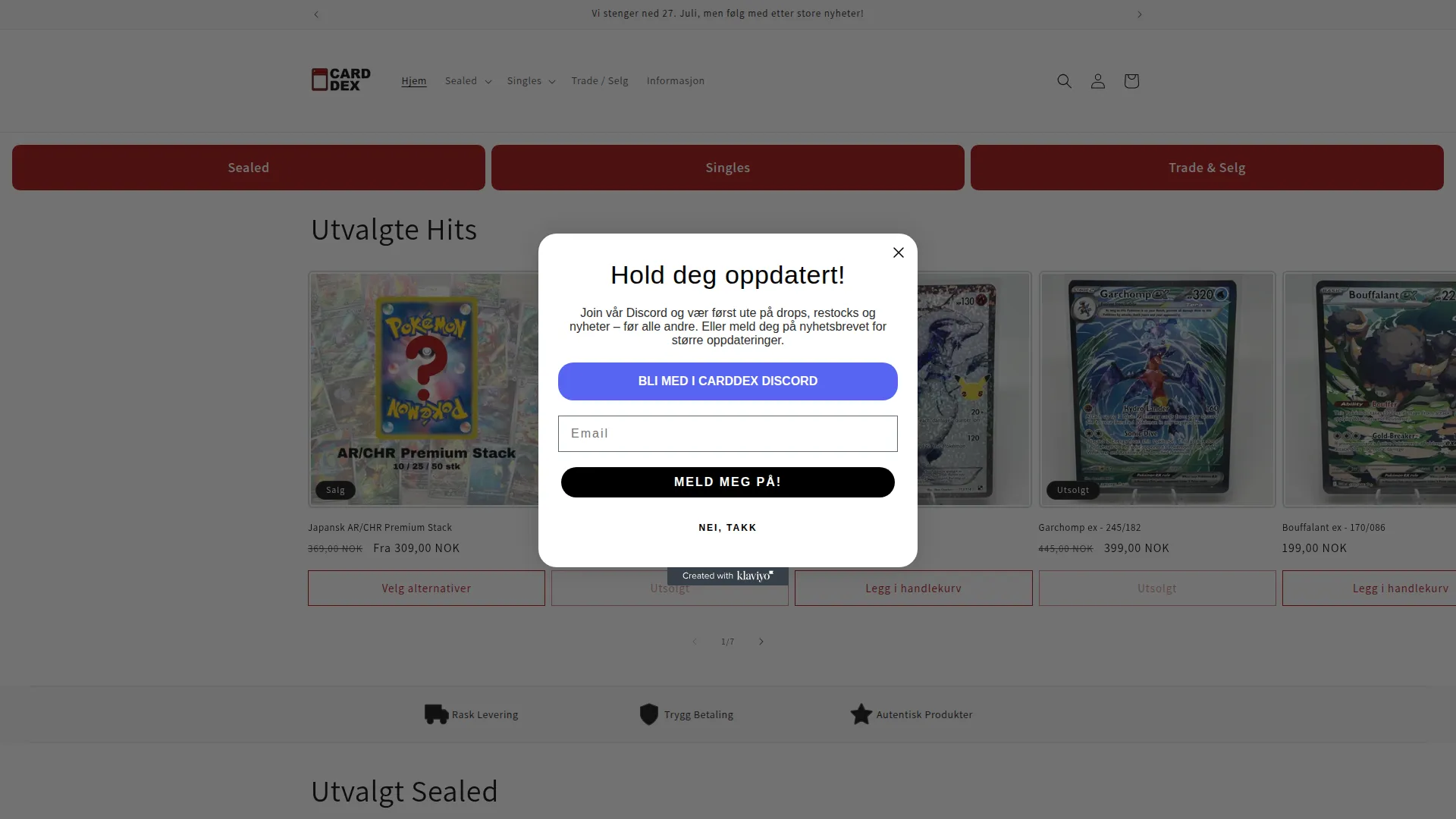 Carddex.no