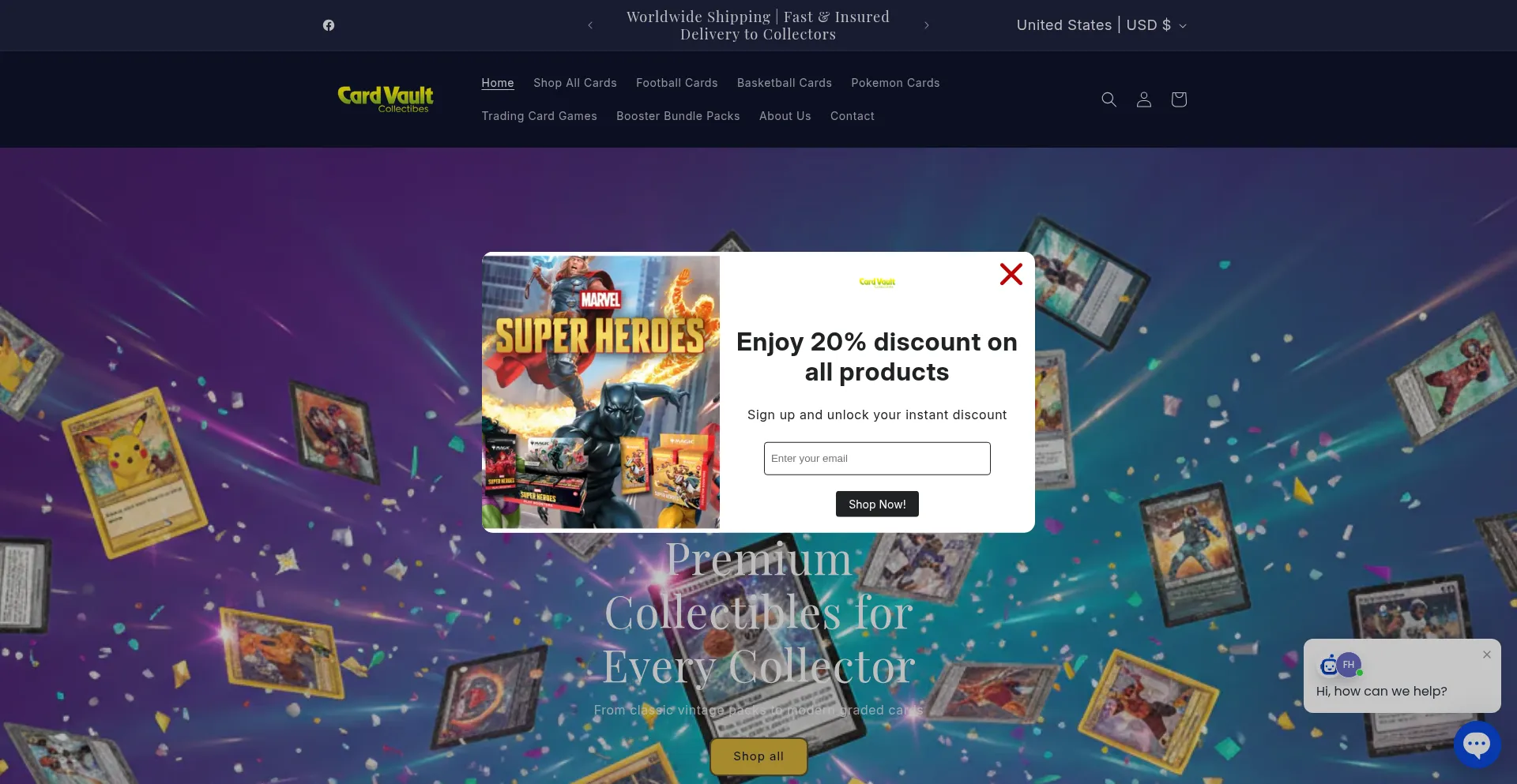 Cardvaultstore.com