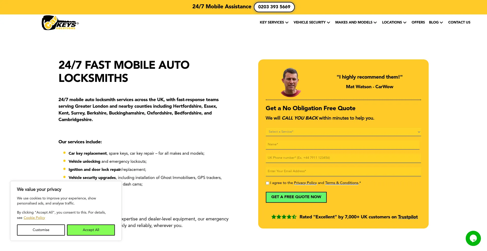 Carkeyssolutions.co.uk
