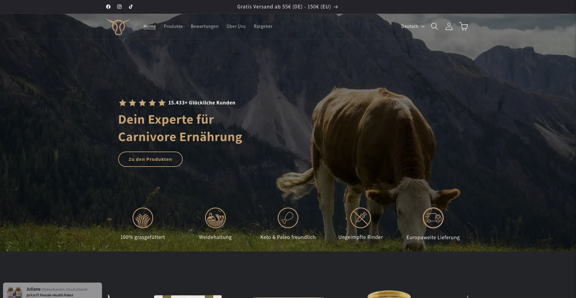 Carnivoro.eu Screenshot