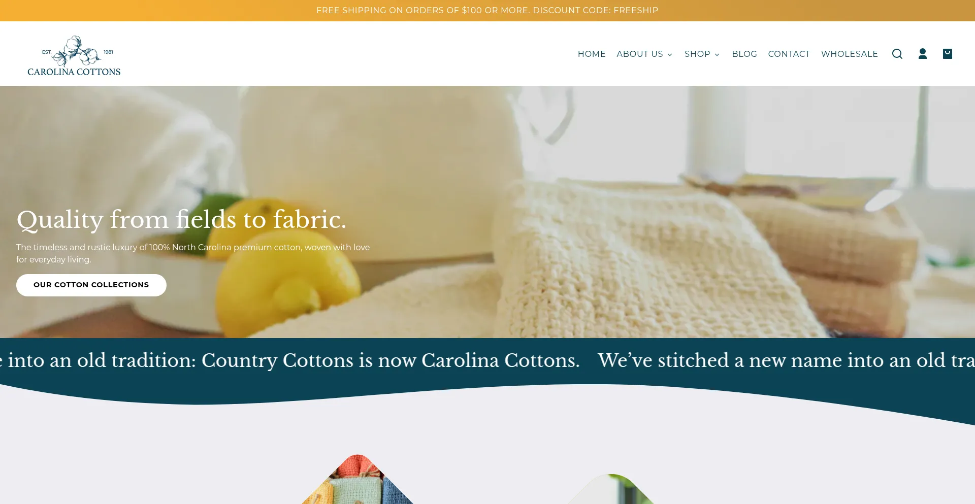 Carolinacottons.net