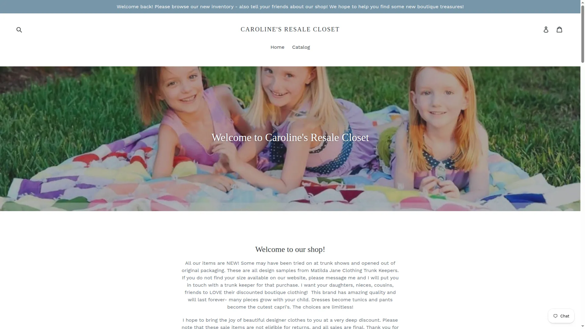 Carolinesresalecloset.com
