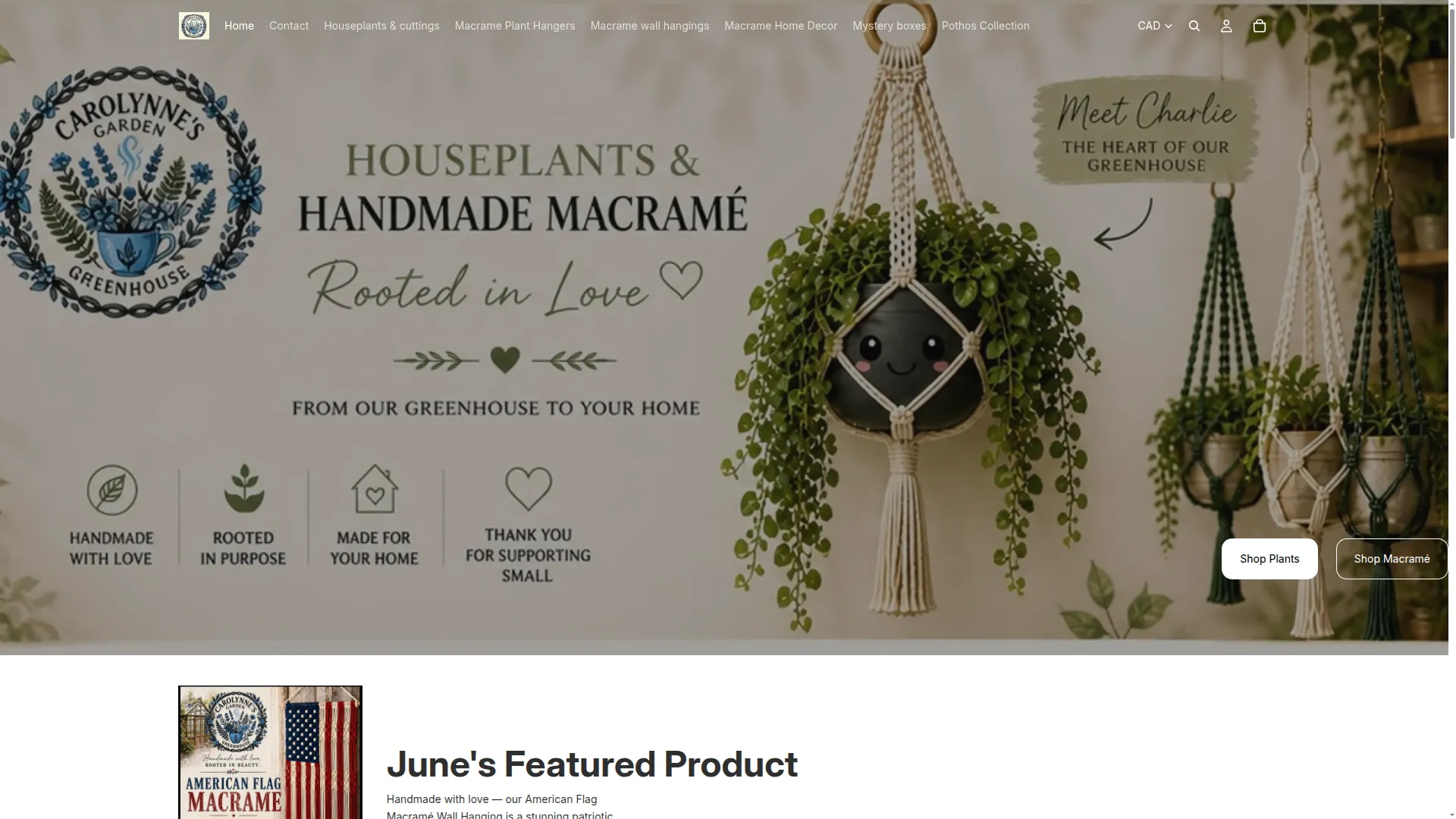 Carolynnesgardengreenhouse.com
