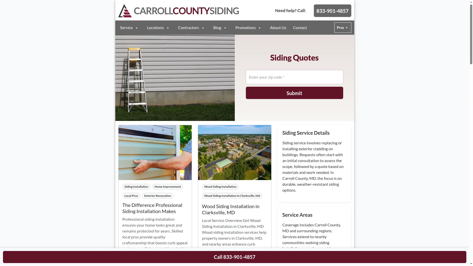 Carrollcountysidingservice.com