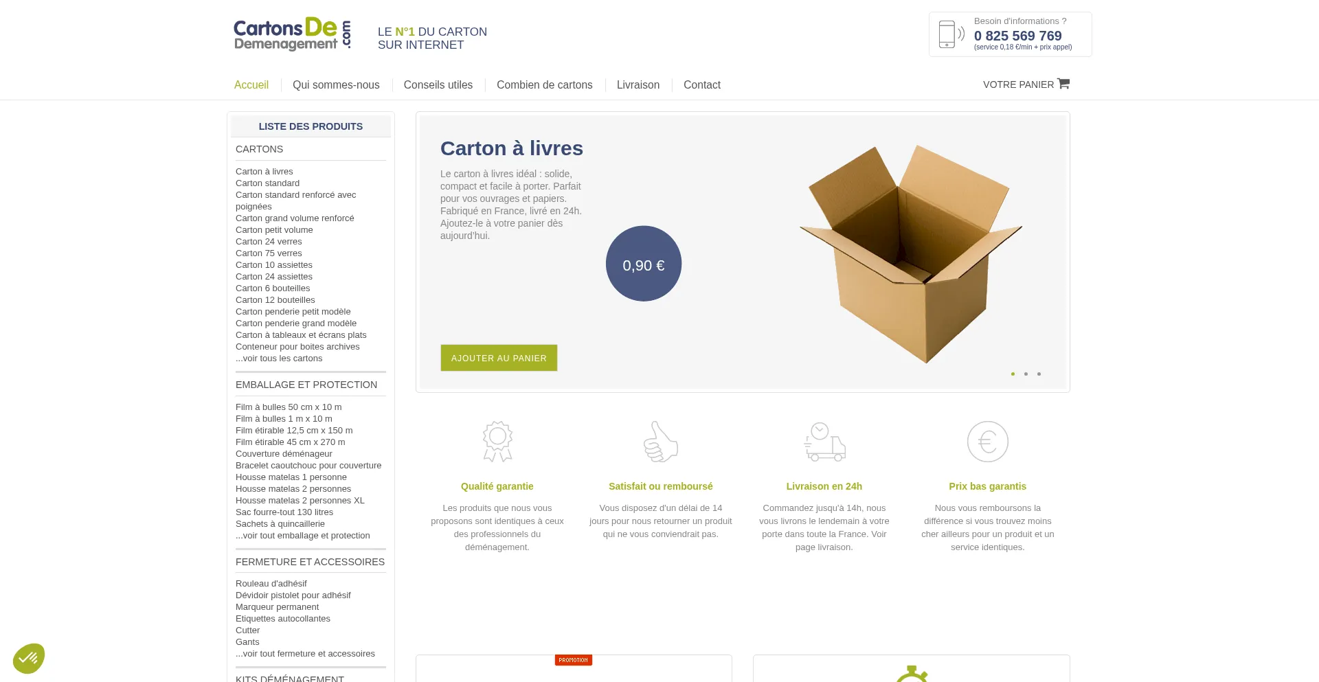 Cartonsdedemenagement.com é Seguro e Confiável?