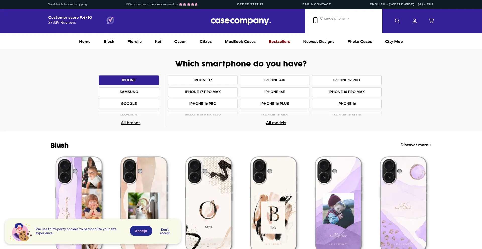 Casecompany.world Screenshot