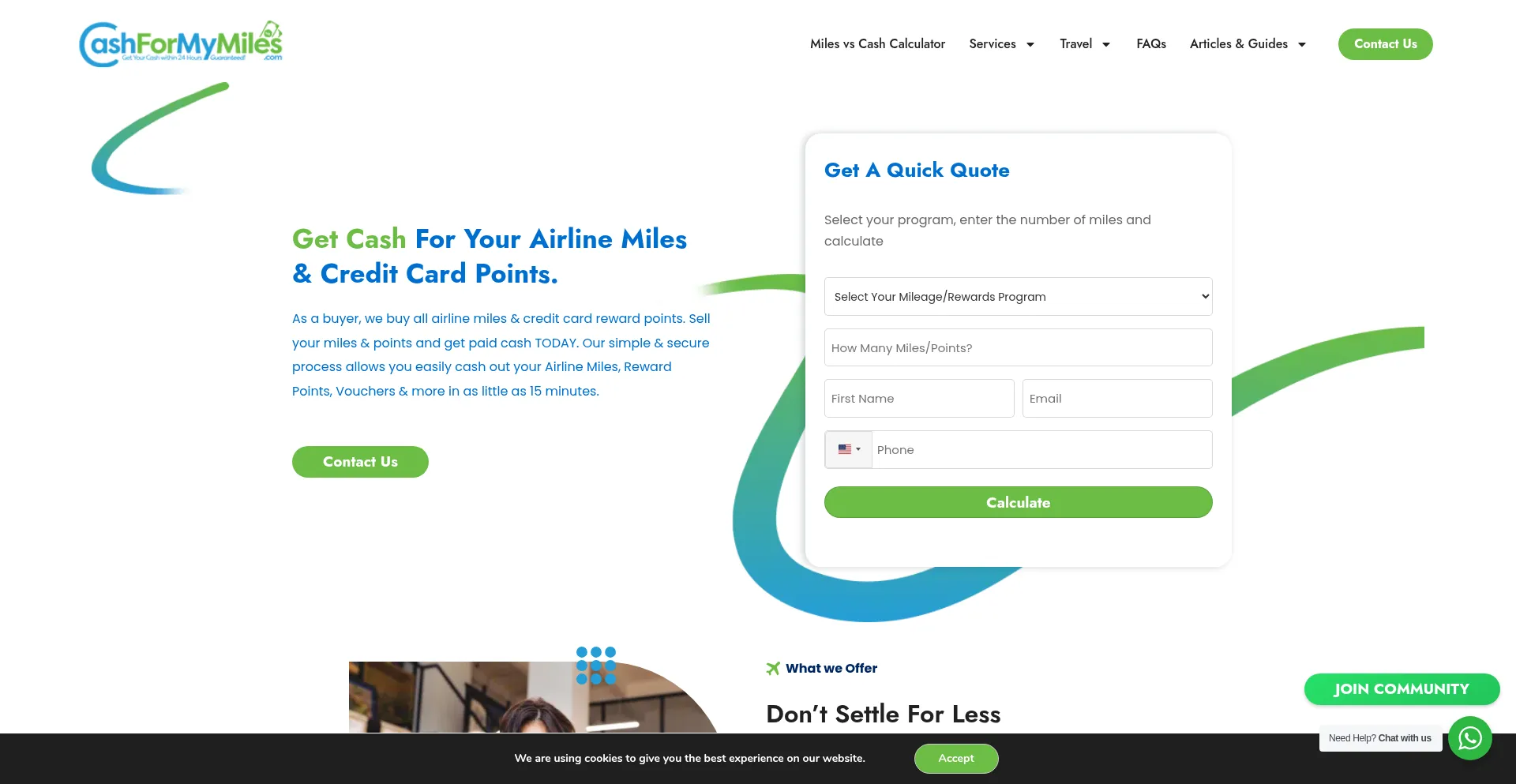 Cashformymiles.com