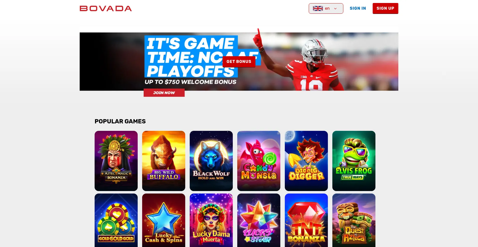 Casinobovada.bet