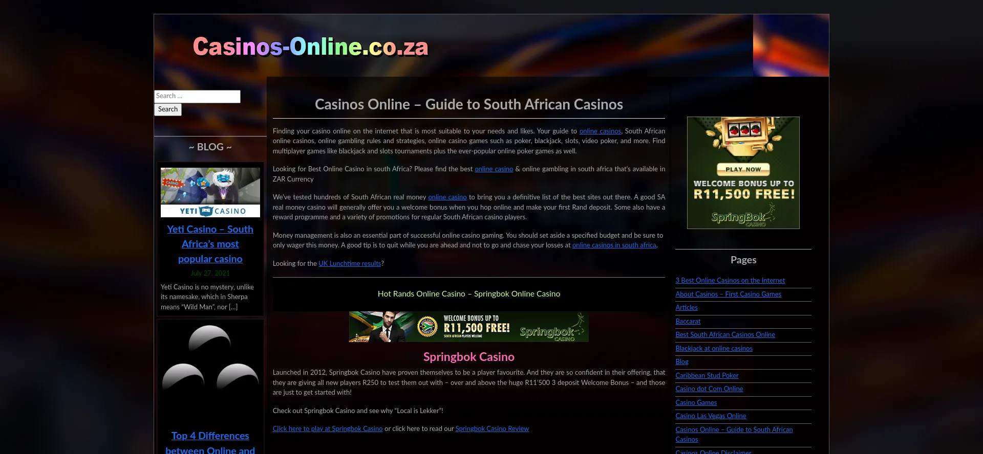 Casinos-online.co.za