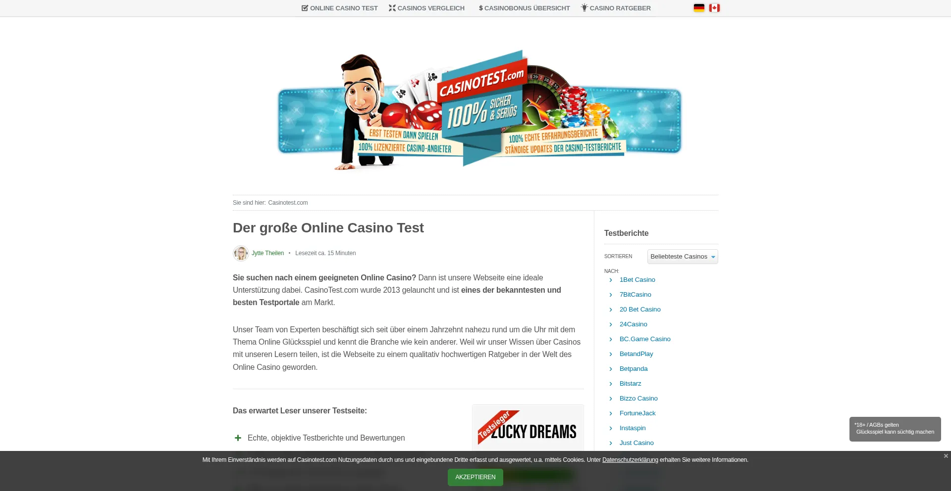 Casinotest.com