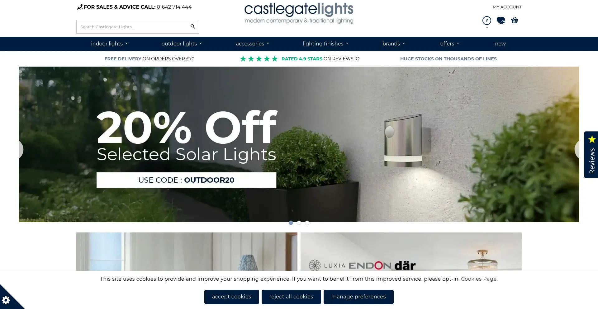 Castlegatelights.co.uk é Seguro e Confiável?