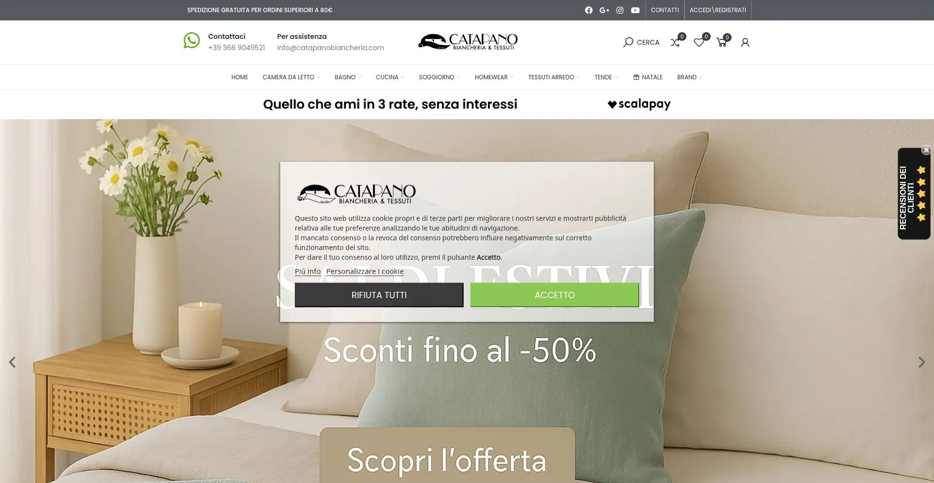 Catapanobiancheria.com é Seguro e Confiável?