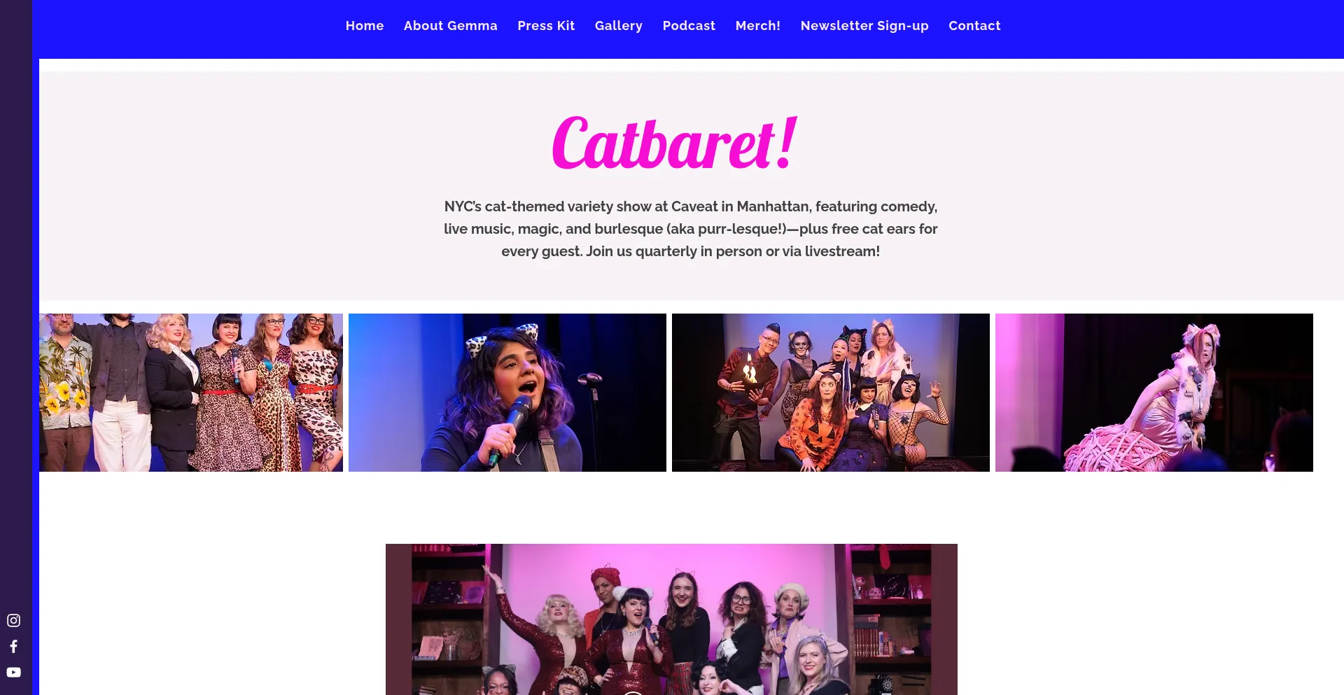 Catbaretshow.com