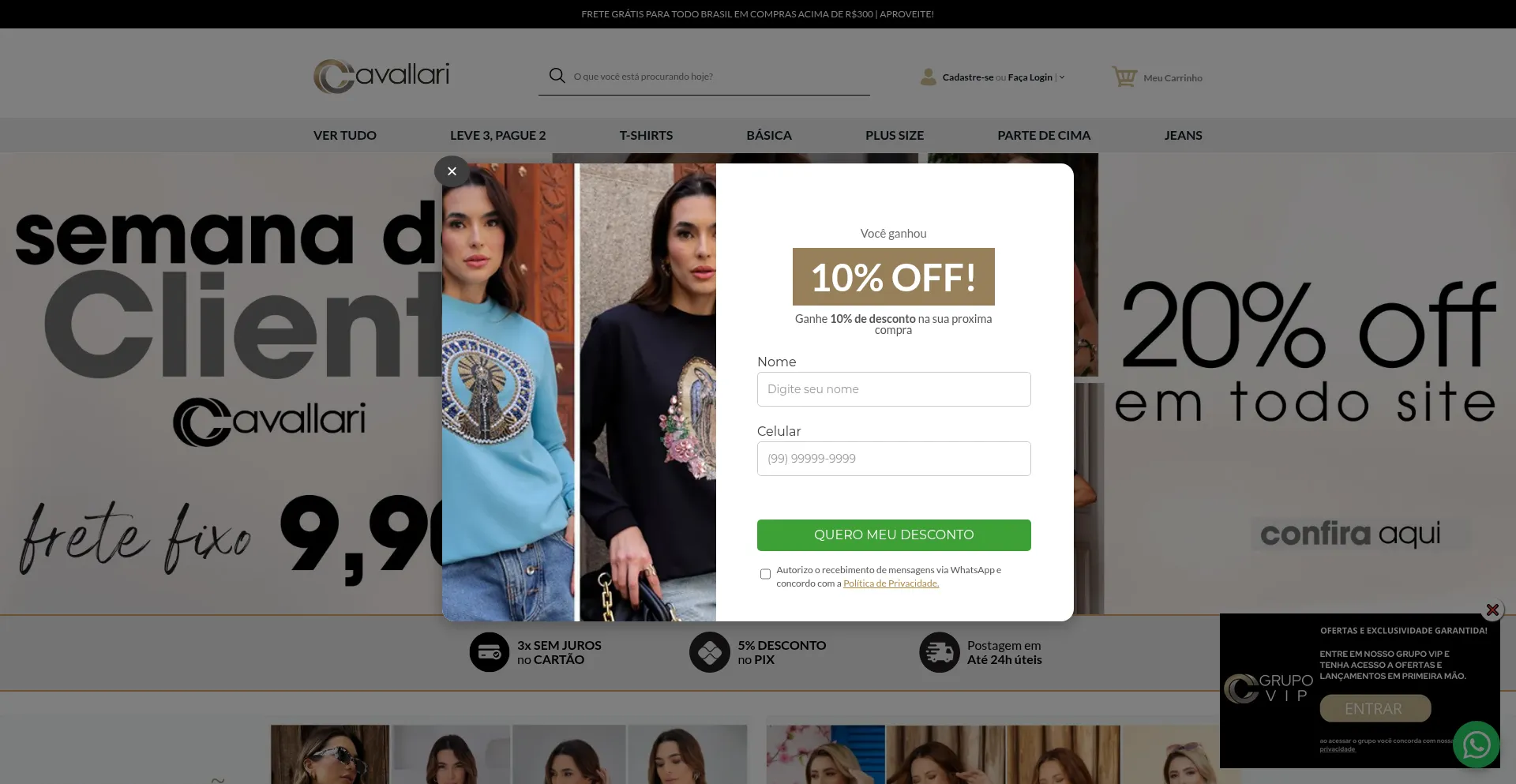 Cavallaristore.com.br é Seguro e Confiável?