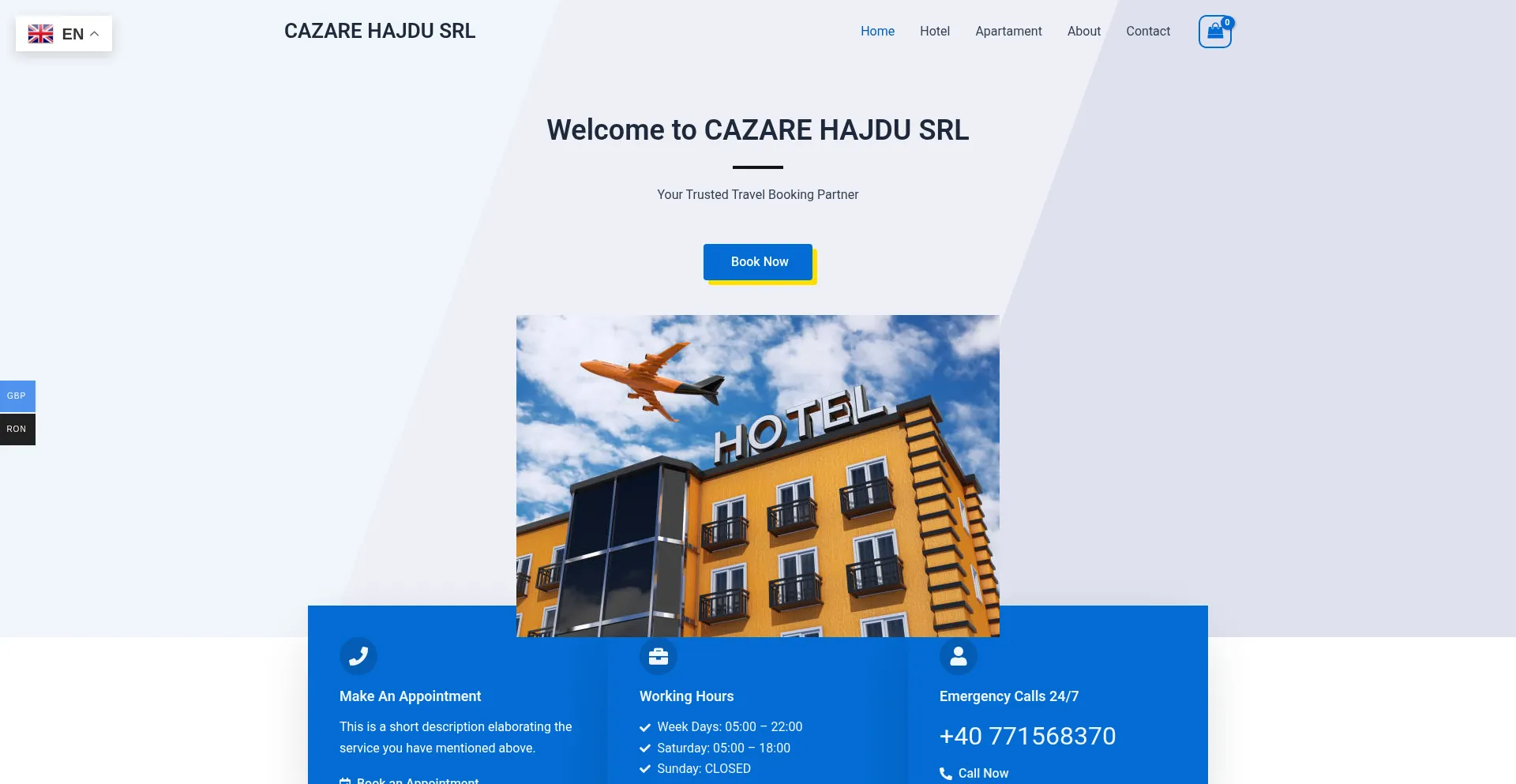 Cazarehajdusrl.com