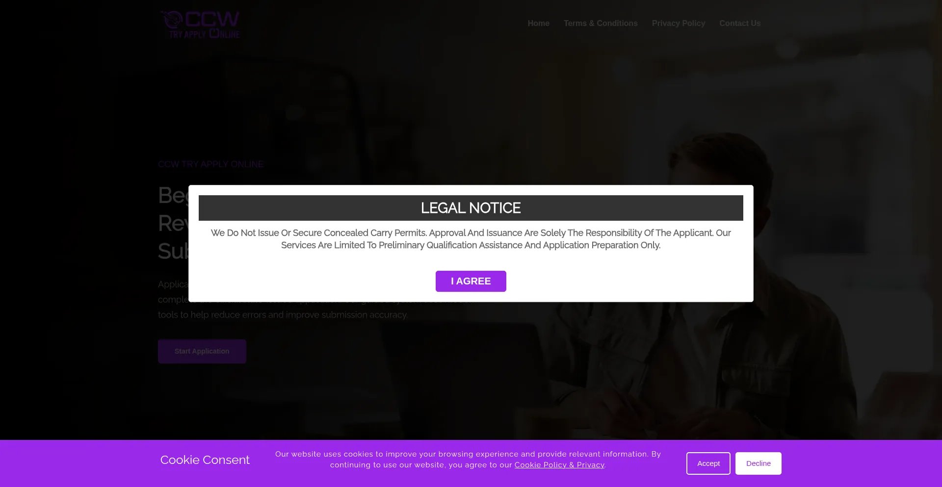 Ccwtryapplyonline.com