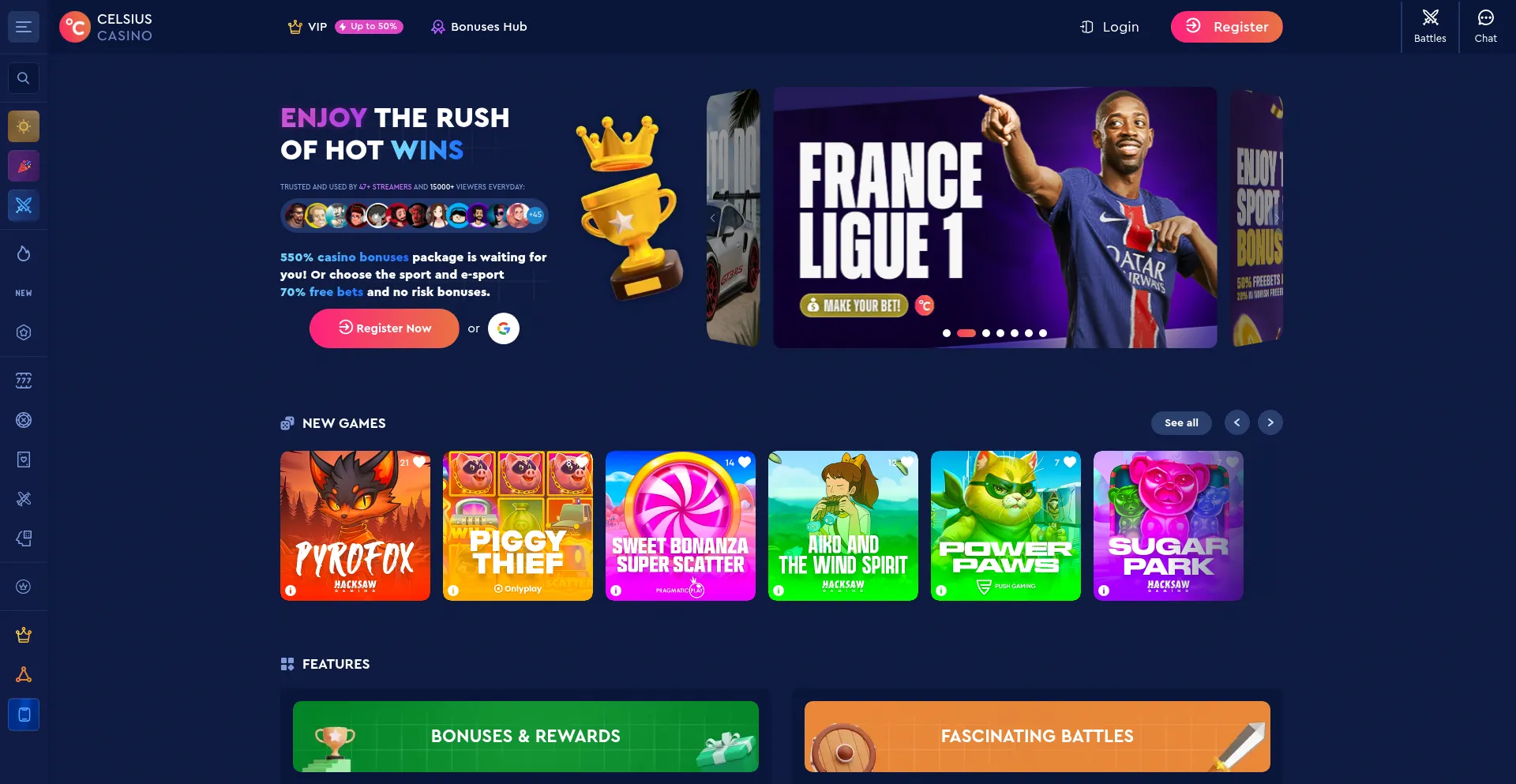Celsiuscasino.com é Seguro e Confiável?