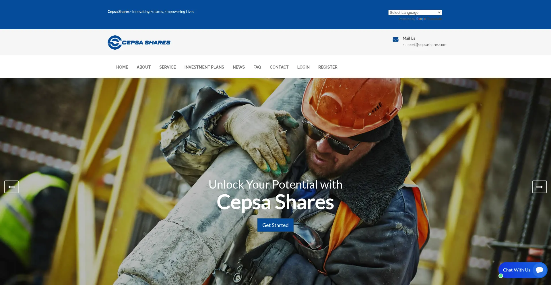 Cepsashares.com é Seguro e Confiável?