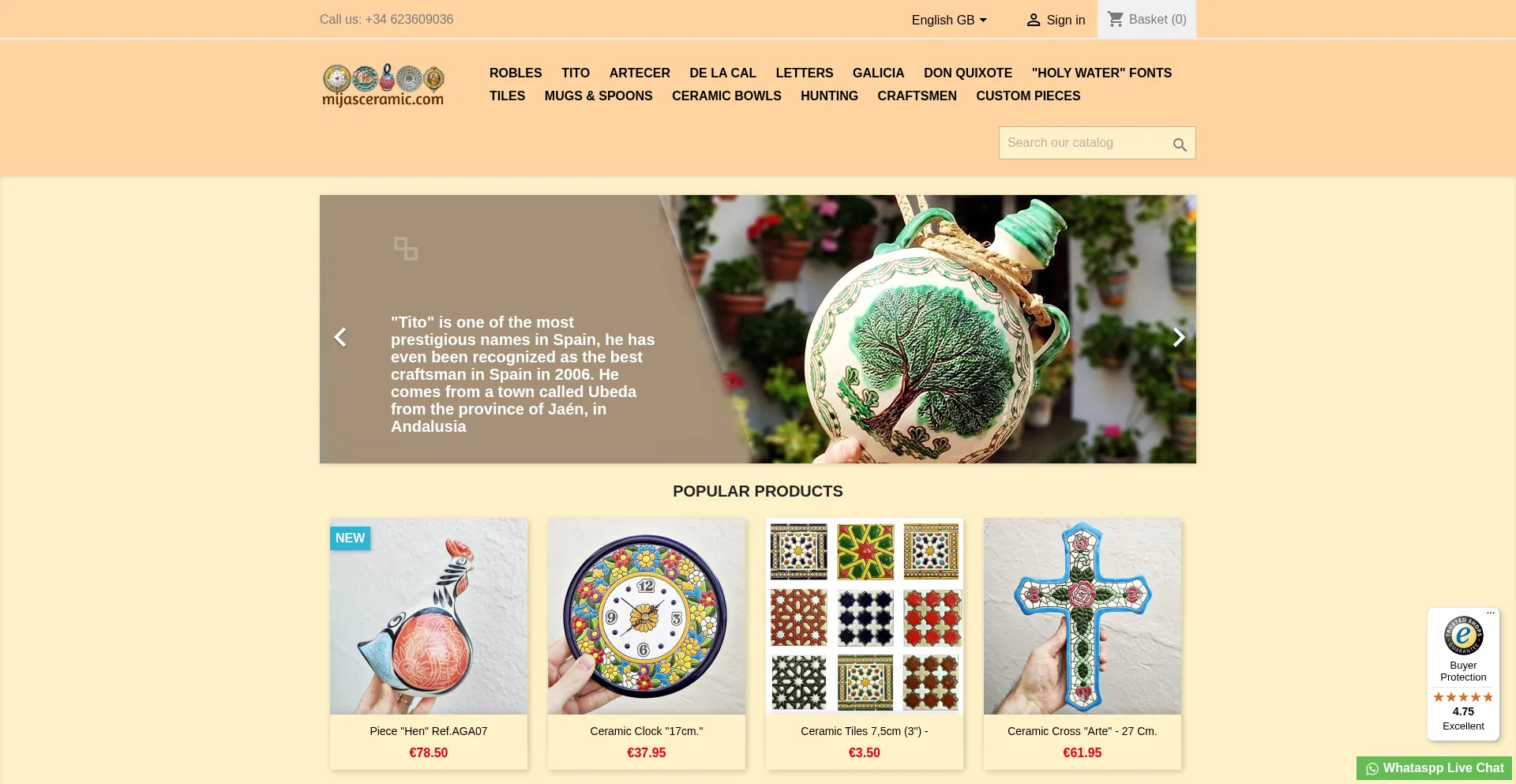 Ceramicfromspain.com é Seguro e Confiável?