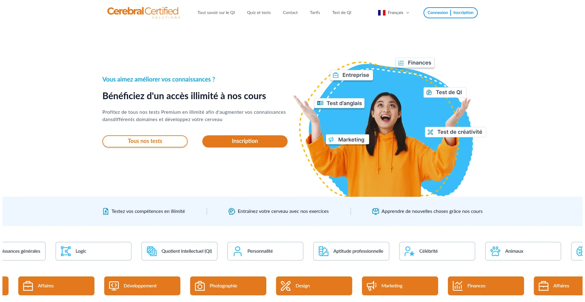 Website screenshot of Cert-sol.com