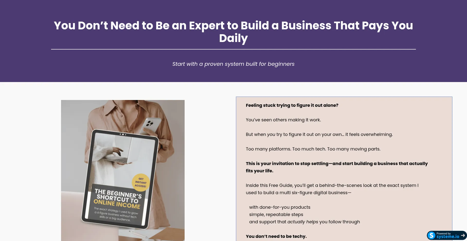 Website screenshot of Changinglivesforthebetter.com