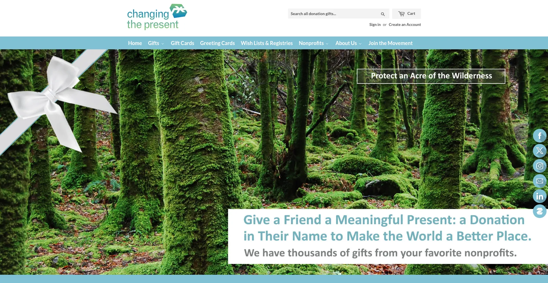 Changingthepresent.org é Seguro e Confiável?