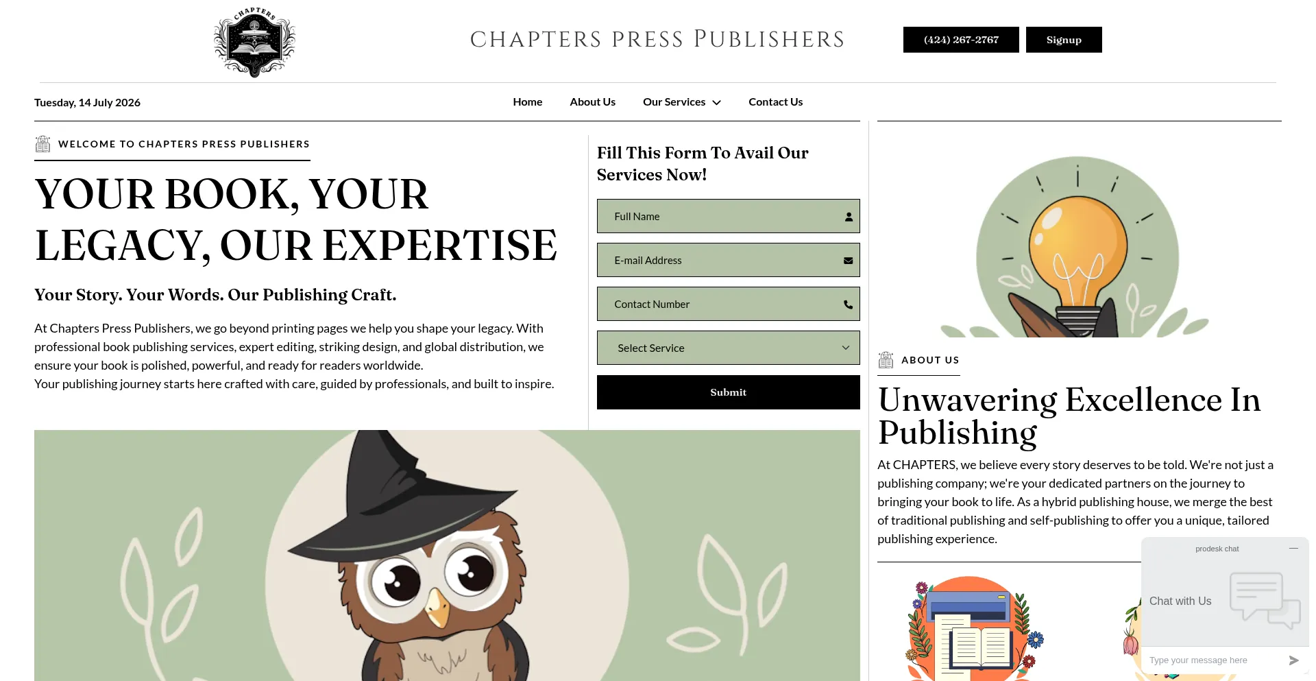 Chapterspresspublishers.com