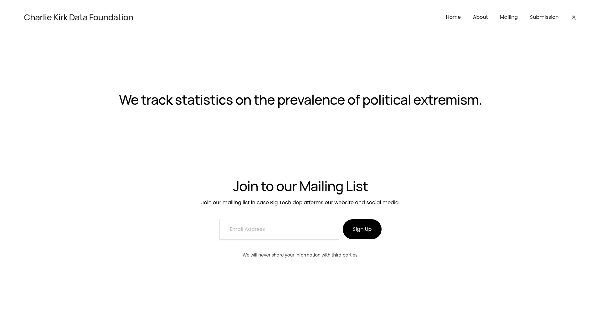 Charliekirkdata.org é Seguro e Confiável?