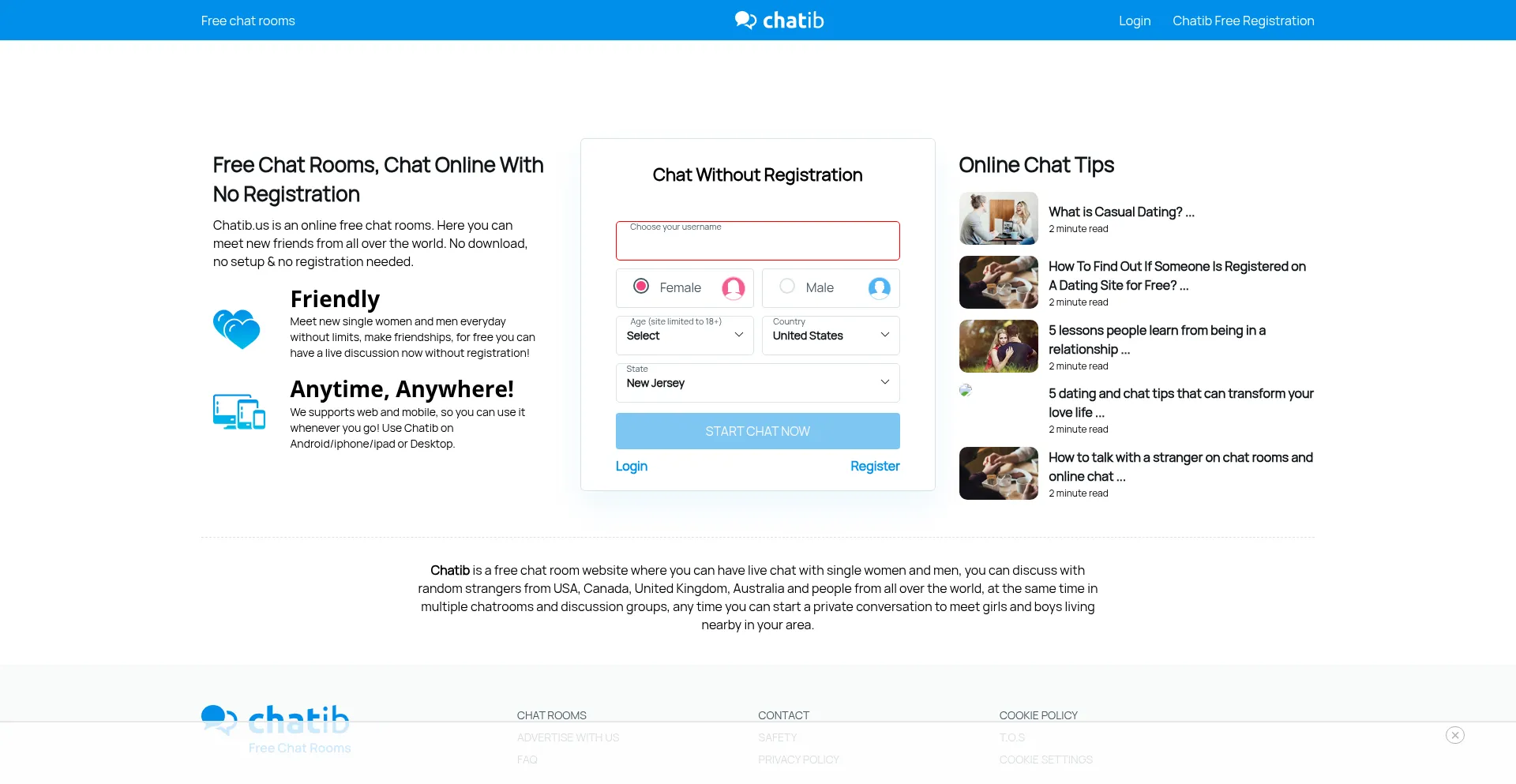 Chatib.us Screenshot