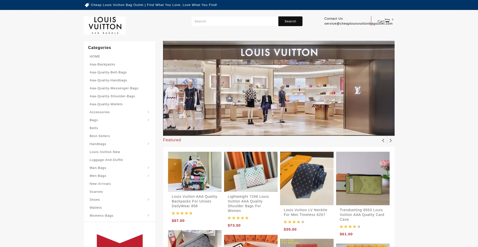 Cheaplouisvuittonbagoutlet.com é Seguro e Confiável?