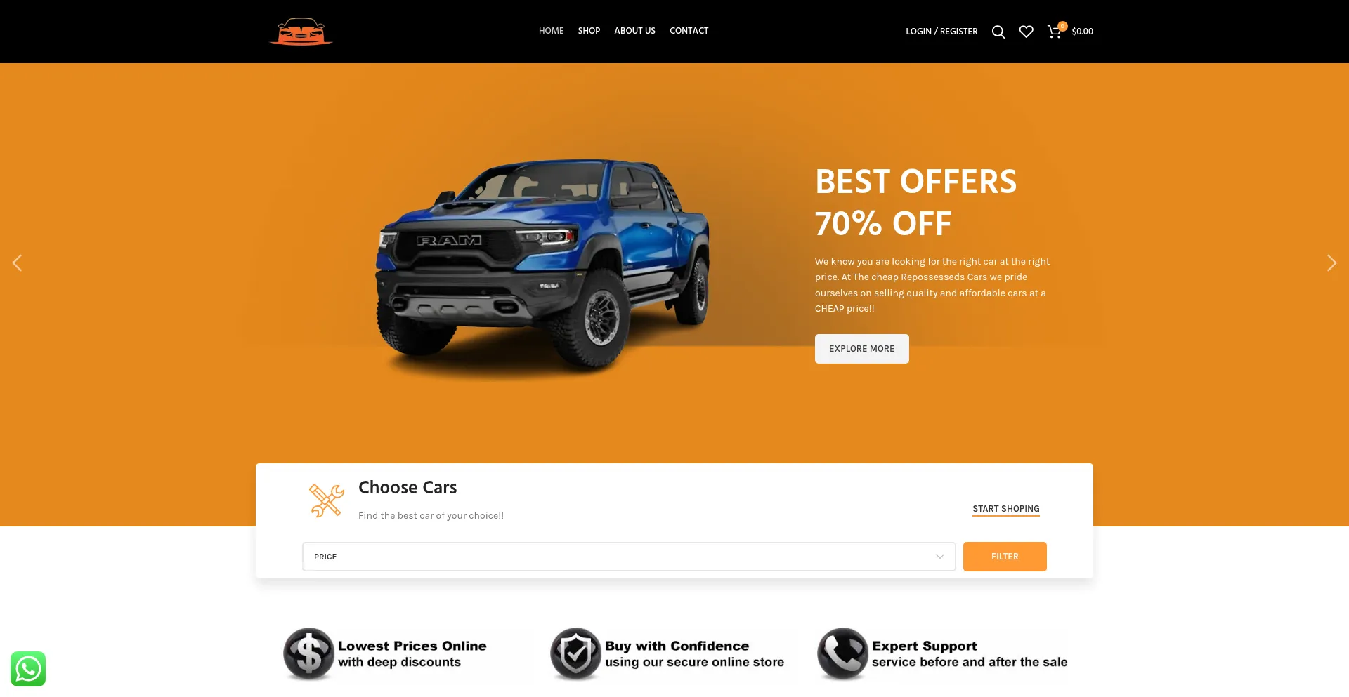 Cheaprepossessedscars.com