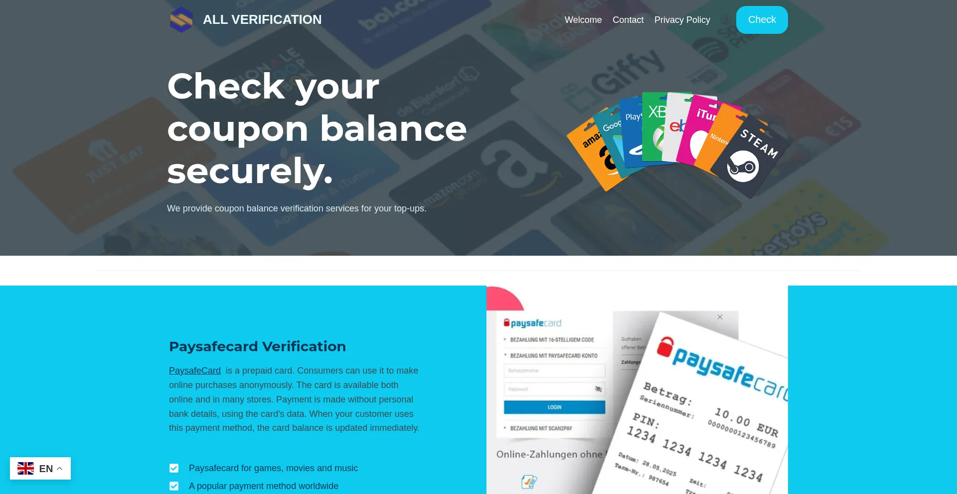 Check-paysafecard.kesug.com