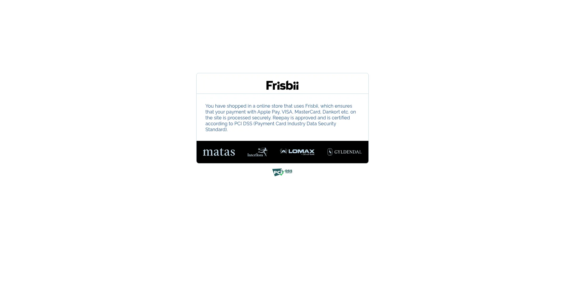 Website screenshot of Checkout.reepay.com